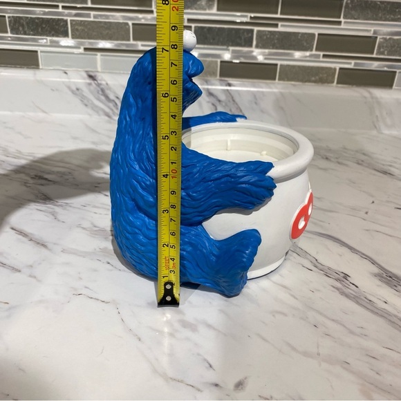 Vintage Sesame Street Cookie Monster & Oscar The Grouch Coin bank - Picture 12 of 15